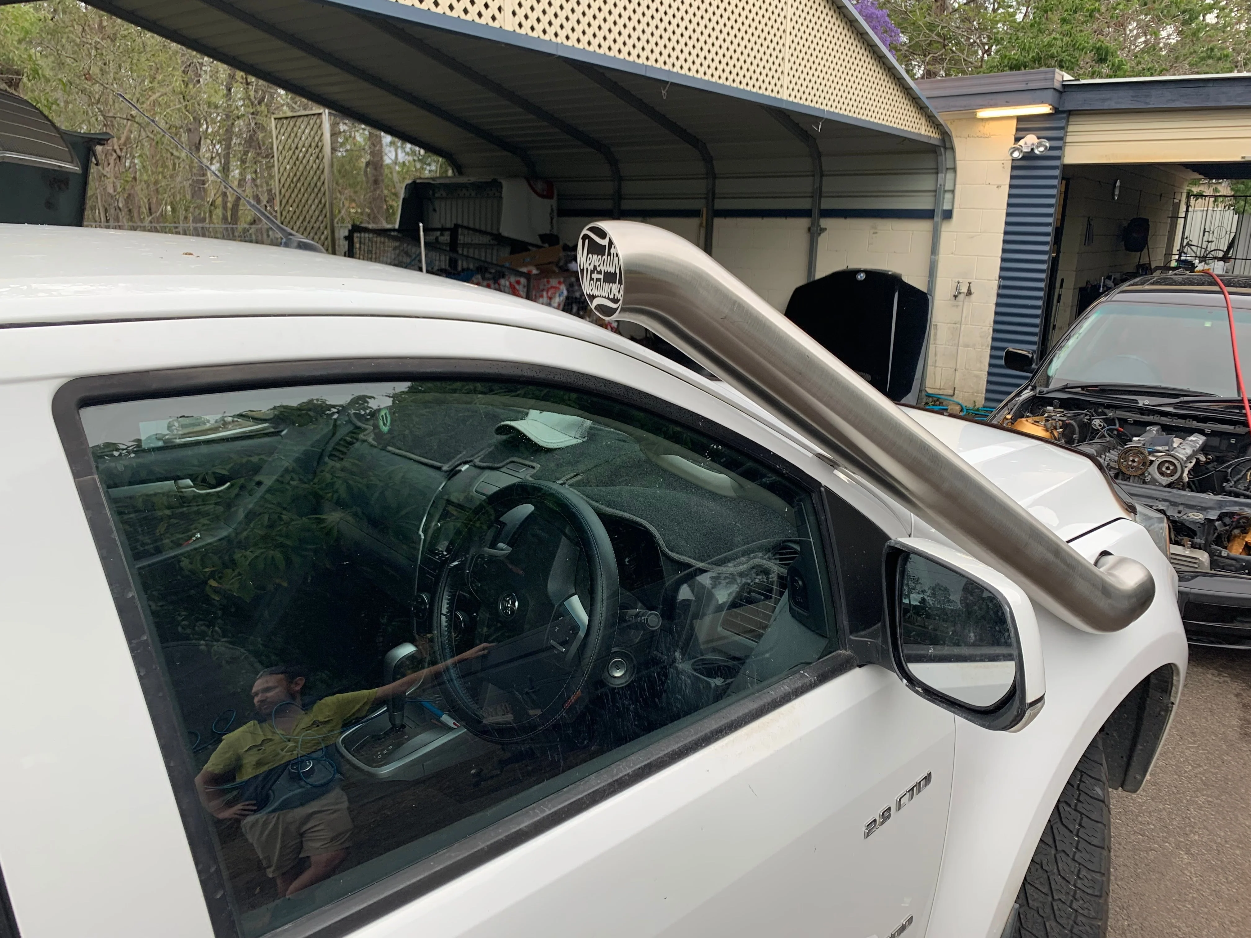 Holden Trailblazer (2016-2021) Twin 4" Stainless Steel Snorkel Kit - Meredith Metalworks