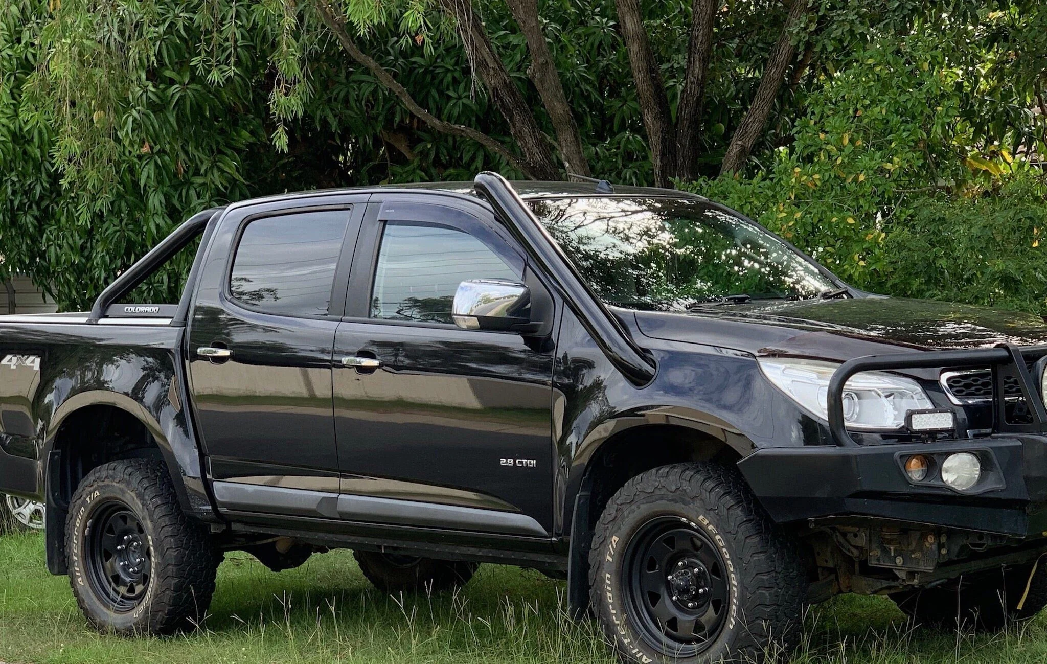 Holden Trailblazer (2016-2021) Twin 4" Stainless Steel Snorkel Kit - Meredith Metalworks - Image 3