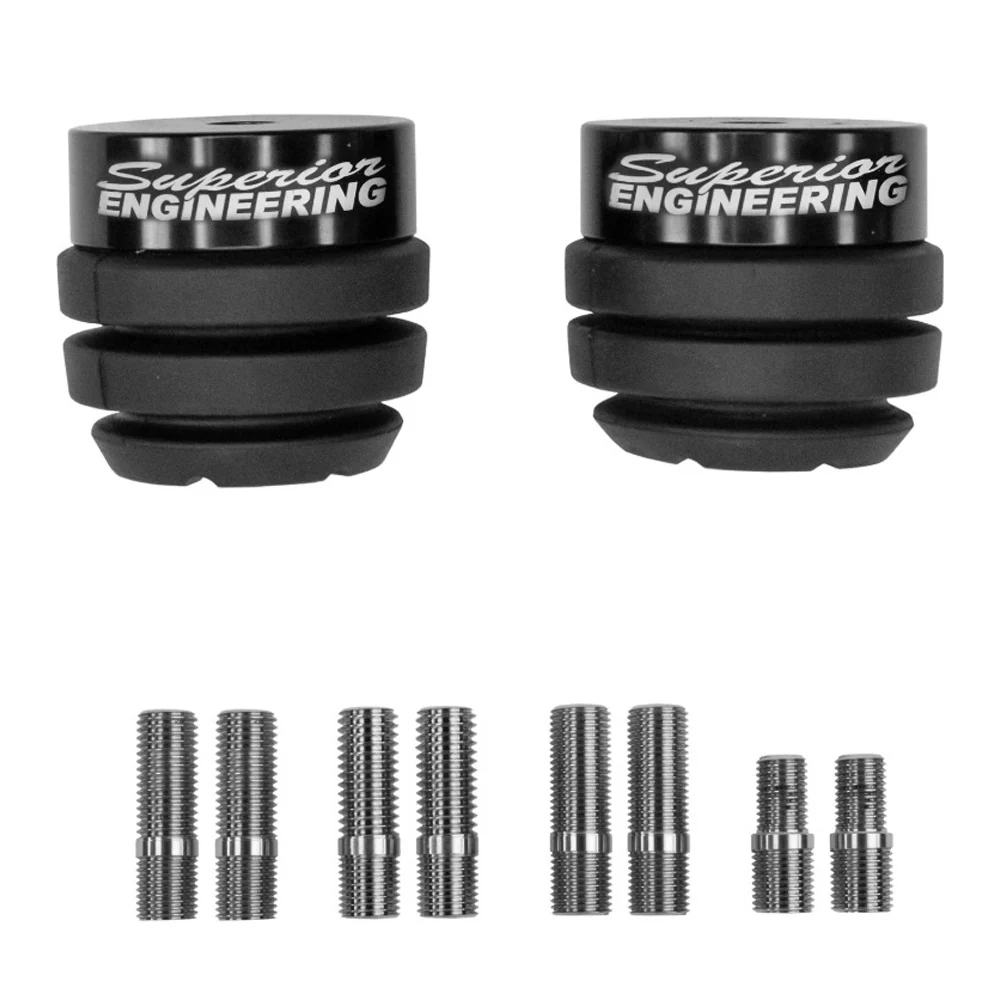 Universal Accessories (01/1950-current)  All All All Superior Engineering Superior Universal Rubber Bump Stops Front - BSTP-A-UNVSL-C
