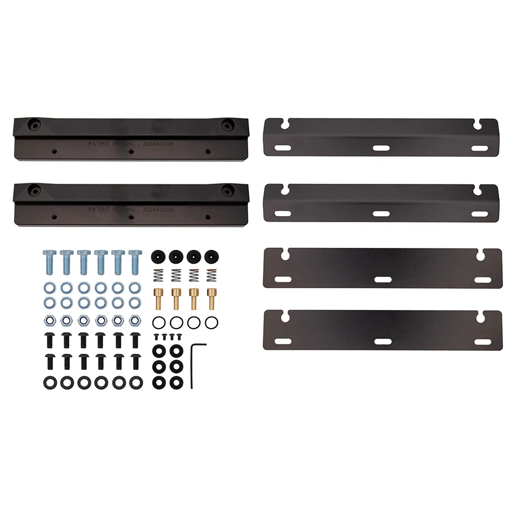 Universal Accessories (01/1950-current) Superior Engineering Superior Billet Series 6061 - T6 Alloy Universal Quick Disconnect Mudflap Bracket Kit 280mm - MFBK-B-UNVSL-E