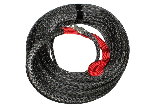 Universal Accessories (01/1950-current) Superior Engineering Winch Rope Polyurethane Coated 10mm x 30m Grey (Each) - SUP-SWR10-30BK