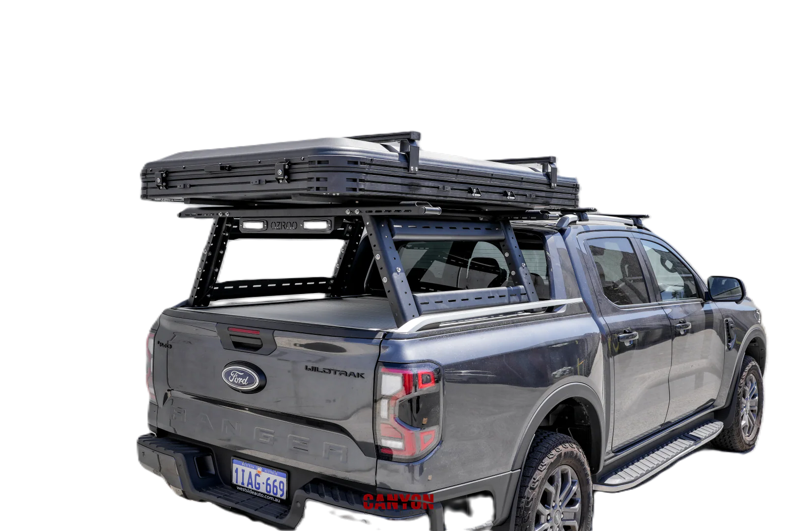 Volkswagen Amarok (2011-2023) OzRoo Tub Rack - Half Height & Full Height - Image 44