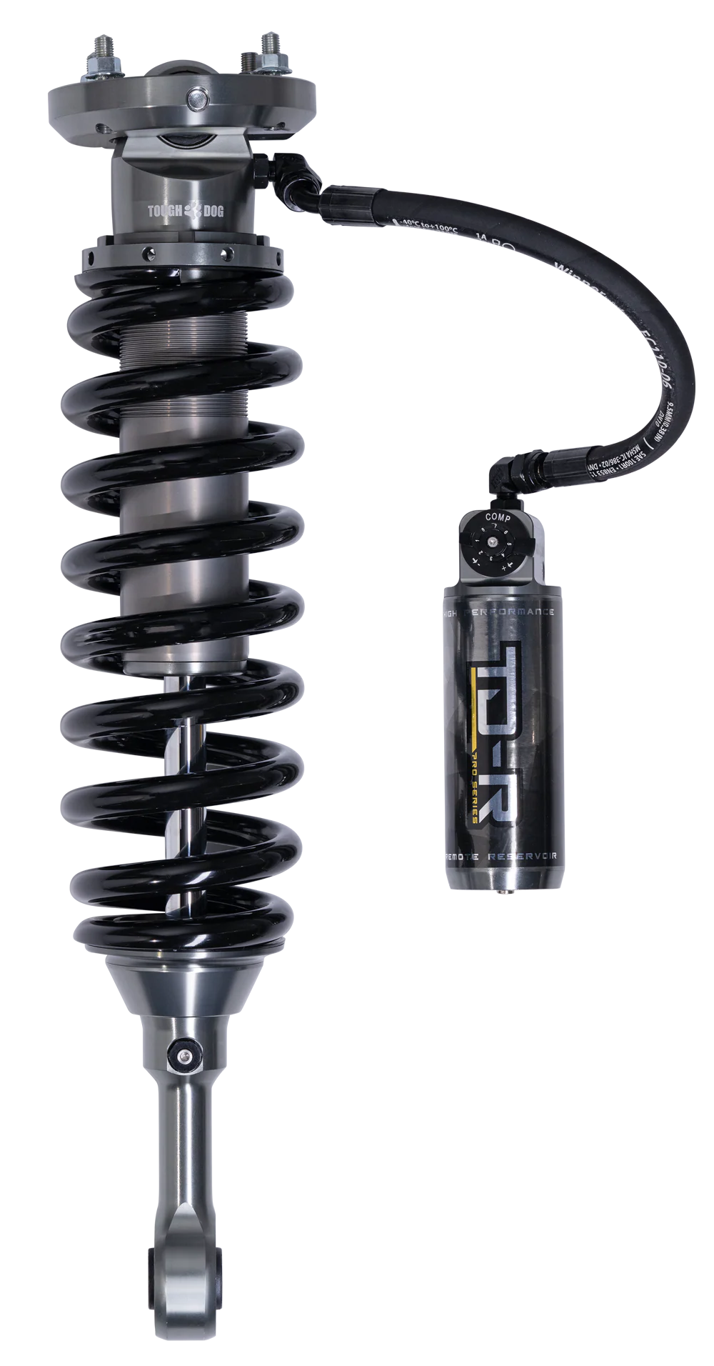 Isuzu D-Max (2021-2025) 50mm suspension lift kit TD-R Pro Series Remote Reservoir - Image 3