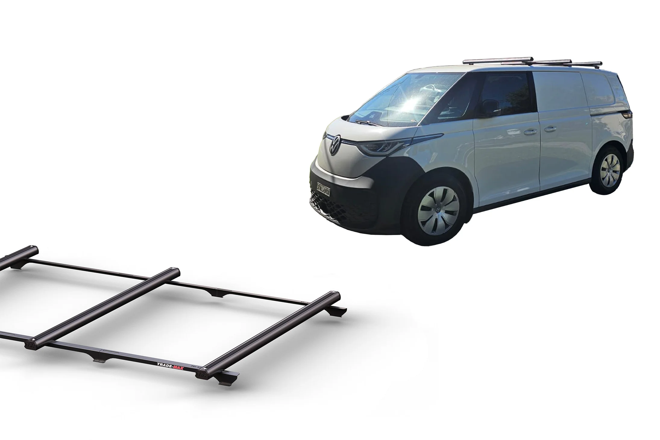 Volkswagen ID. Buzz (2025 – Current) Trademax Crossbars x 3 Wedgetail
