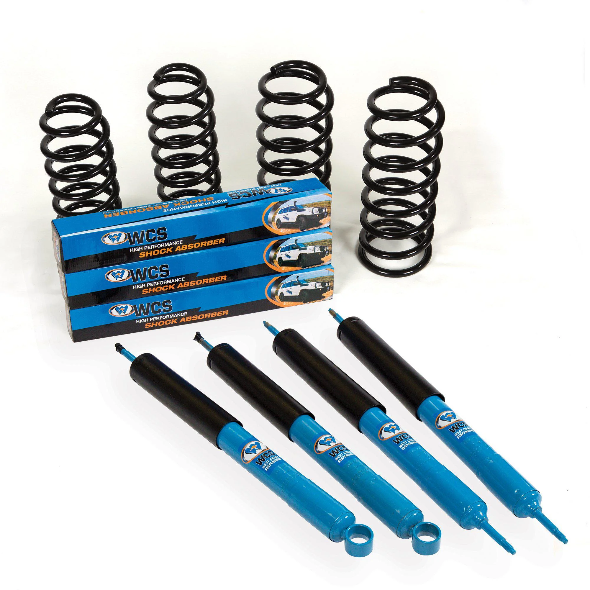 West Coast Suspensions 2" Lift Kit for Land Rover Discovery (to 02/1999)