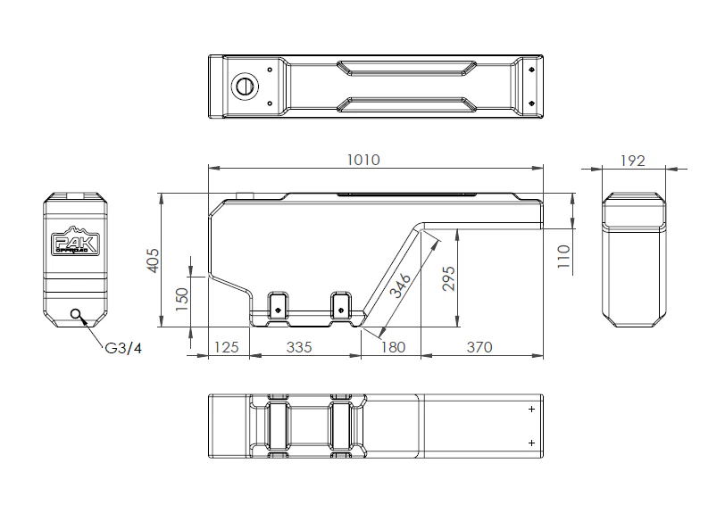 WHEEL ARCH TANK 40LTS - Image 4