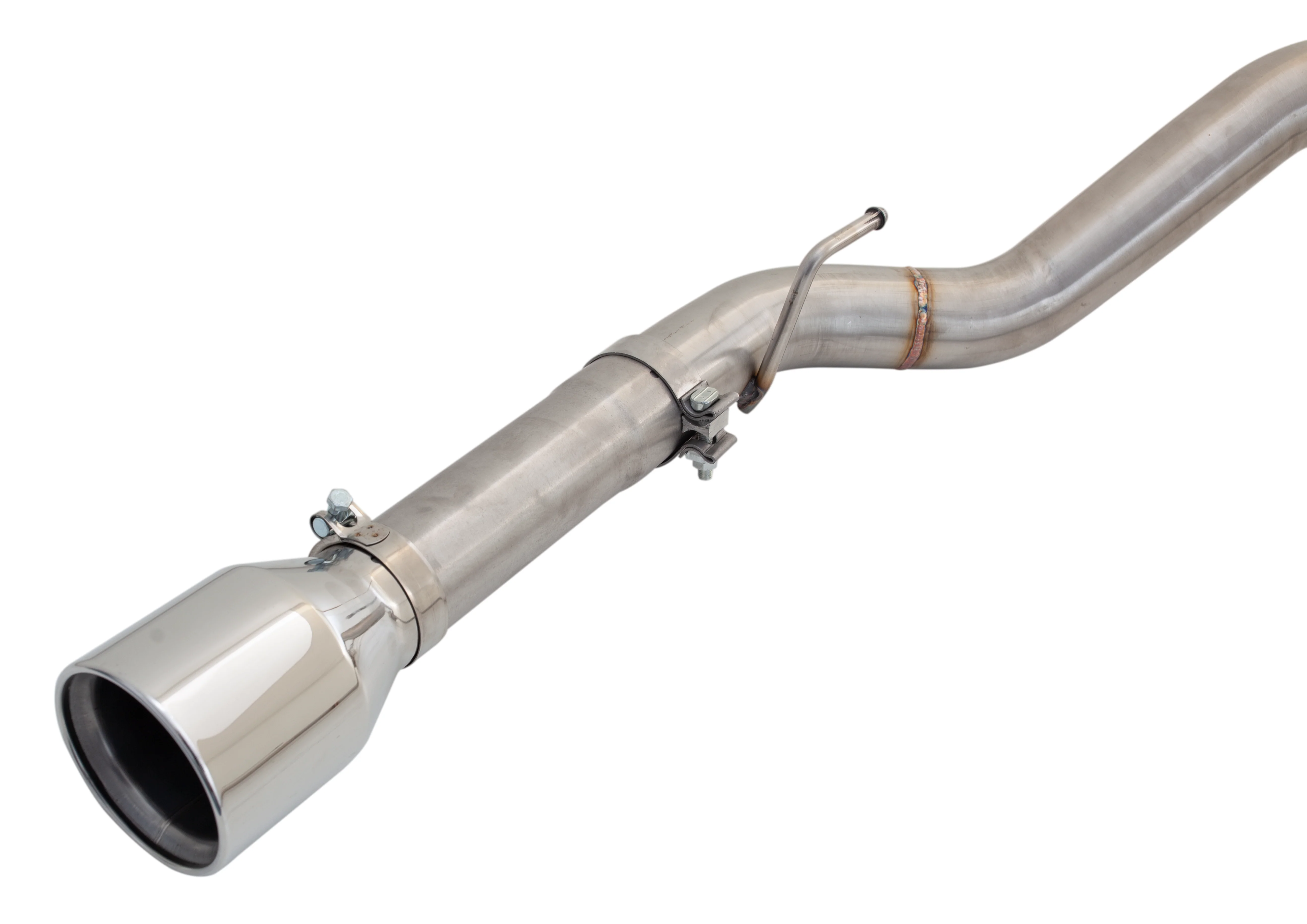 DODGE RAM 1500 5.7L HEMI (2016-2019) dual exhaust and slip joints twin 3" Stainless Steel Cat back system - XForce - Image 3