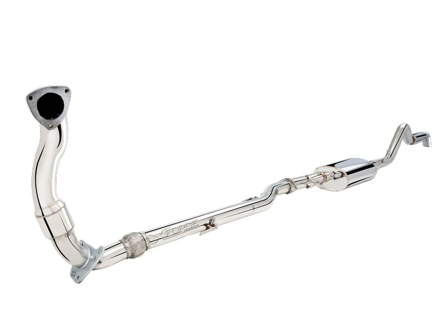 NISSAN NAVARA D40 STX AUTO (2011-2015), 3" Stainless Steel Turbo Back System with Hi-flow Metallic Cat - XForce